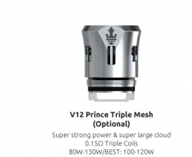Smok - Tfv12 Prince Triple Mesh Coil 0.15ohm