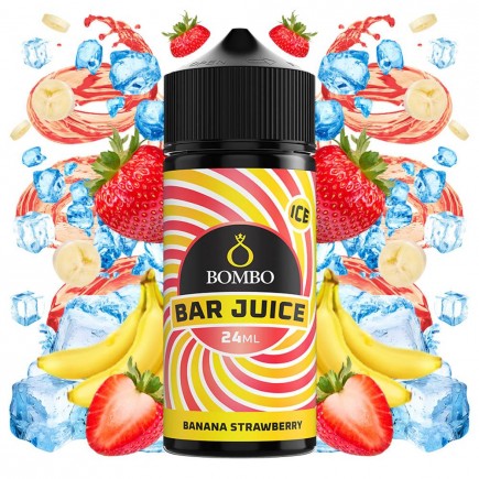 Bombo - Bar Juice Banana Strawberry SnV 24/120ml