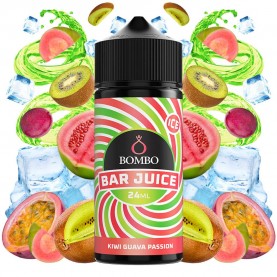 Bombo - Bar Juice Kiwi Guava Passion SnV 24/120ml