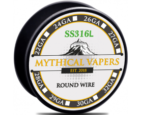 Mythical Vapers - Wire SS316L 30ga (0.25mm)