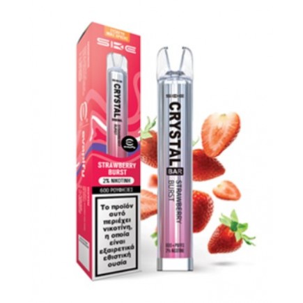 SKE Crystal Bar - Strawberry Burst 2ml 20mg 