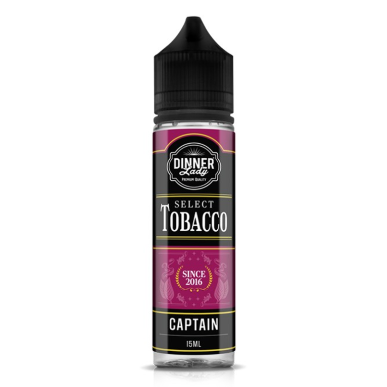 Dinner Lady - Select Tobacco Captain SnV 15/60ml