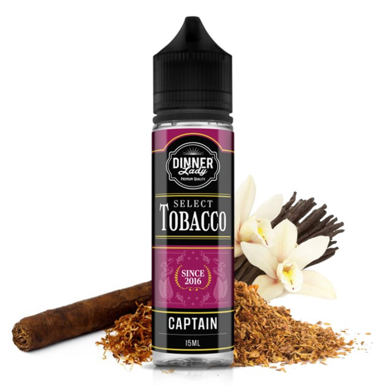 Dinner Lady - Select Tobacco Captain SnV 15/60ml