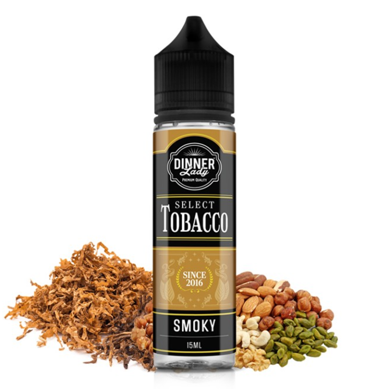 Dinner Lady - Select Tobacco Smoky SnV 15/60ml