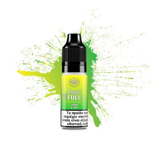 Dinner Lady - Fruit Full Bar Salts Lemon & Lime 10ml