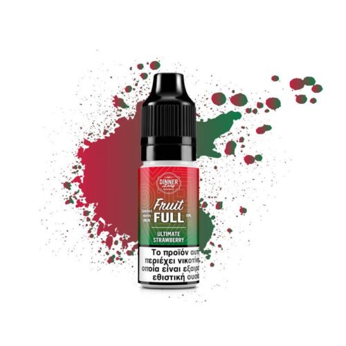 Dinner Lady - Fruit Full Bar Salts Ultimate Strawberry 10ml