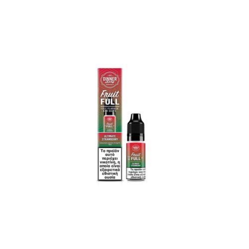 Dinner Lady - Fruit Full Bar Salts Ultimate Strawberry 10ml