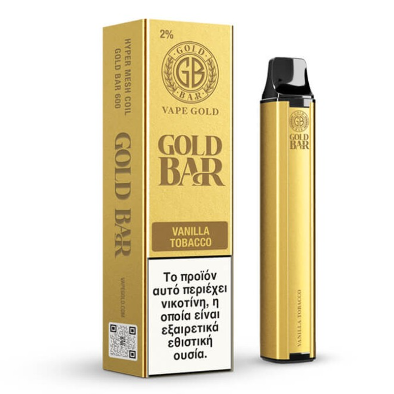 Gold Bar - Vanilla Tobacco 2ml 20mg