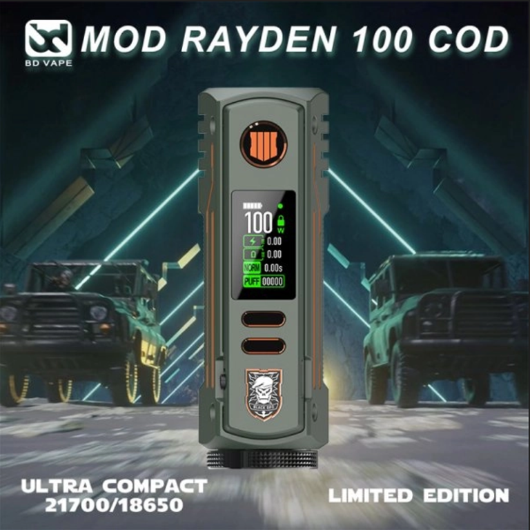 BD Vape - Rayden Mod Cod V1.5 Limited Edition 100w