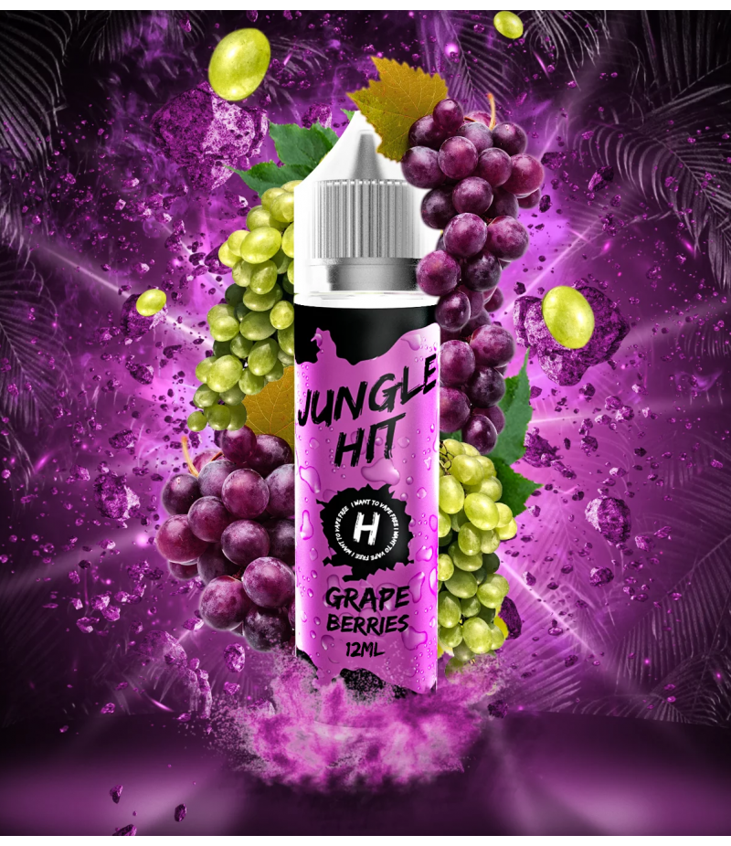 Jungle Hit - Grape Berries SnV 12/60ml