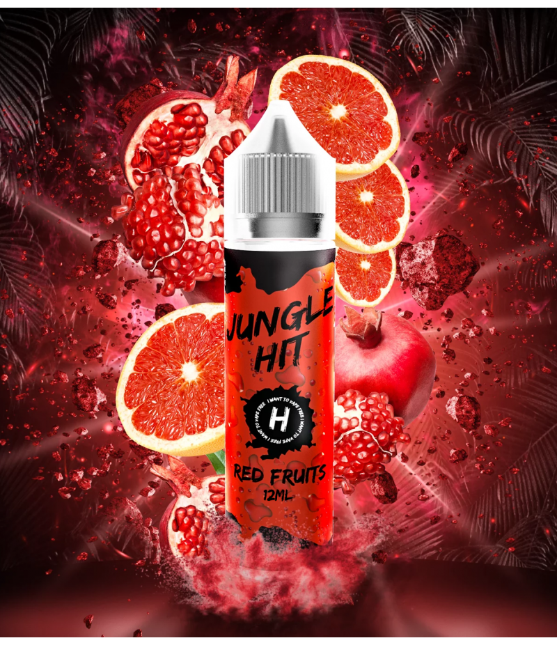 Jungle Hit - Red Fruits SnV 12/60ml